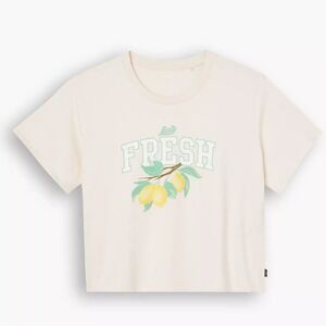 Levi’s Graphic Surf Tee “Fresh” Lemons Size XS